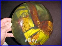 10+ Modern American Enamel Copper Art Plate Midcentury Abstract Painting Design