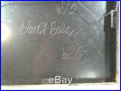 1979 Harold Balazs Camoflage Lesson Enamel on Metal Framed Signed Numbered 1/2