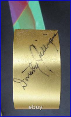 1996 DOROTHY GILLESPIE Royal Wedding ALUMINUM enamel PAINT wall SCULPTURE