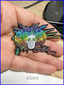 AJ Masthay Grateful Dead Bertha RAINBOW GALAXY 3D Enamel Pin XX/500 Hand Painted