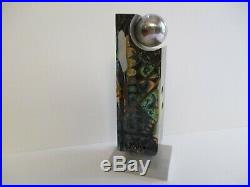Alfonso Contemporary Sculpture Metal Modernism Enamel Painting Swirl Abstract