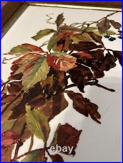 Antique Paintings Set of Two Flower art