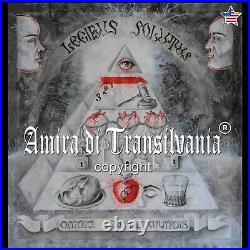 Art painting mason master masonic order freemason pyramid freemasonry illuminati