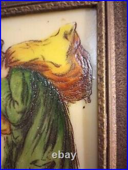 Artini Enamel Hand Painted Pictures Collectible Art