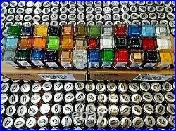 CAR MODELERS CUSTOM 34 Bottle Testors Enamel Model Paint Set Hobby Art