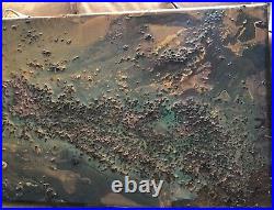 ELAN VITAL -Minerals Original Abstract Painting w Minerals Universe & Beyond
