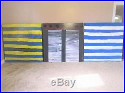 EUCLID BEACH LATEX ENAMEL PAINTING ON CANVAS by PATRICIA ZINSMEISTER PARKER