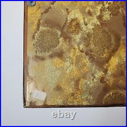 E'nore Set of 3 Oil Enamel Cloisonné on Copper Framed Eleanore Forrestal Lot MCM