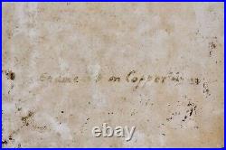 Enamel on Copper Painting David Garrick Tragedy and Comedy 18th / 19th Century