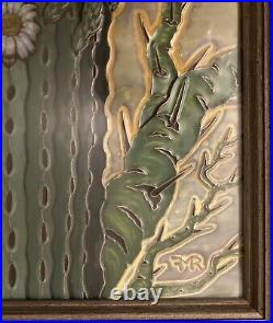 Fritz Rothermel VTG CopperGraphics Framed Enamel on Copper Painting, Signed 1987
