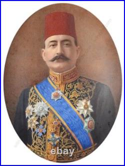 Gabriel Dufaux (1879-1938) Salih Münir Turkish Ambassador /Paris miniature (m)