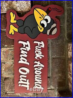 Hand Painted tattoo shop Sign Sailor Jerry Barber Sign Traditional Pin Striping