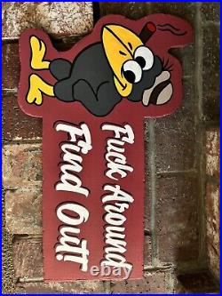 Hand Painted tattoo shop Sign Sailor Jerry Barber Sign Traditional Pin Striping