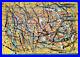 Large Jackson Pollock Enamel On Canvas Signed 1951 Drip Painting 59 X 40 Inches