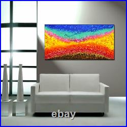 Modern New Painting Original Abstract handmade signed Large framed xxx Canvas
