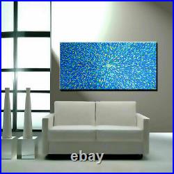 Modern Painting Original Abstract handmade signed Large framed xxx Canvas Home
