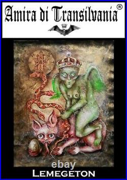 Modern contemporary art paintings figurative goetia lemegeton ashtarot demons