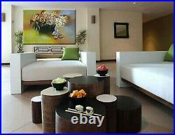 Original Modern handmade Painting Large Abstract signed framed xxx Canvas Home