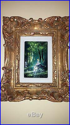 Painting Enamel on Copper ORIGINAL Max Karp 10 X 12 Girl in Forest