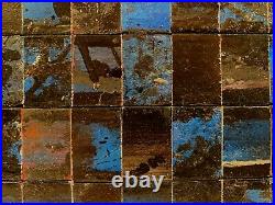 Peter Wegner (b. 1963) Signed Enamel On Wood Painting with Gallery Provenance #2