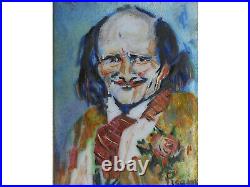 Picasso Bibi la Purée Portrait, Enamel on Copper Depiction, Framed