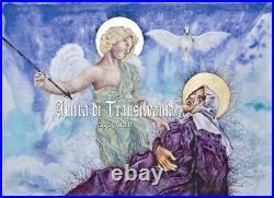 Religious art christian orthodox catholic religion saint angels dove holy bible