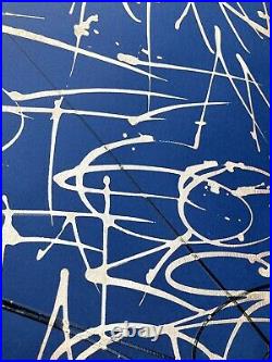 Saber Graffiti Art / Street Art Original Handstyle Painting 18 1/2 X 25 Inches