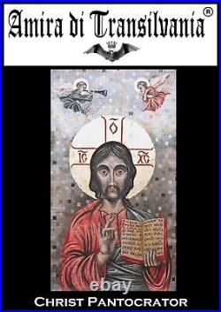 Sacred art painting religious jesus christ icon figure catholic christianity art
