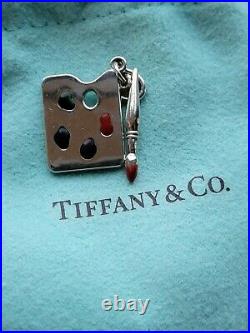 Tiffany and Co Enamel Paint / Art Palette Charm