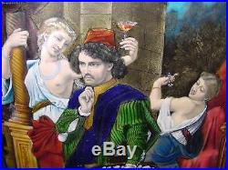 Ultimate 18th Century French Enamel Artist With 2 Models Signed H. Doublet