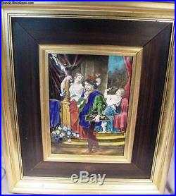 Ultimate 18th Century French Enamel Artist With 2 Models Signed H. Doublet