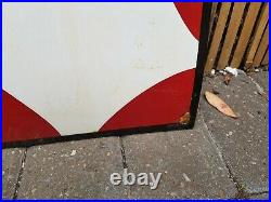 Vintage Enamel Persil Metal Sign Painted Poster Wall Art Garage 40 cm x 60 cm