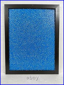 Yayoi Kusama Infinity Nest Oil On Canvas Signed And Dated 2002 With Frame Nice