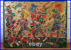 Yuri Gorbachev Original Painting Composition with 5 figers oil on canvas