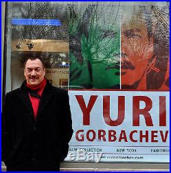 Yuri Gorbachev Original Painting, Stil live, Oil on canvas, gold, bronze, enamel